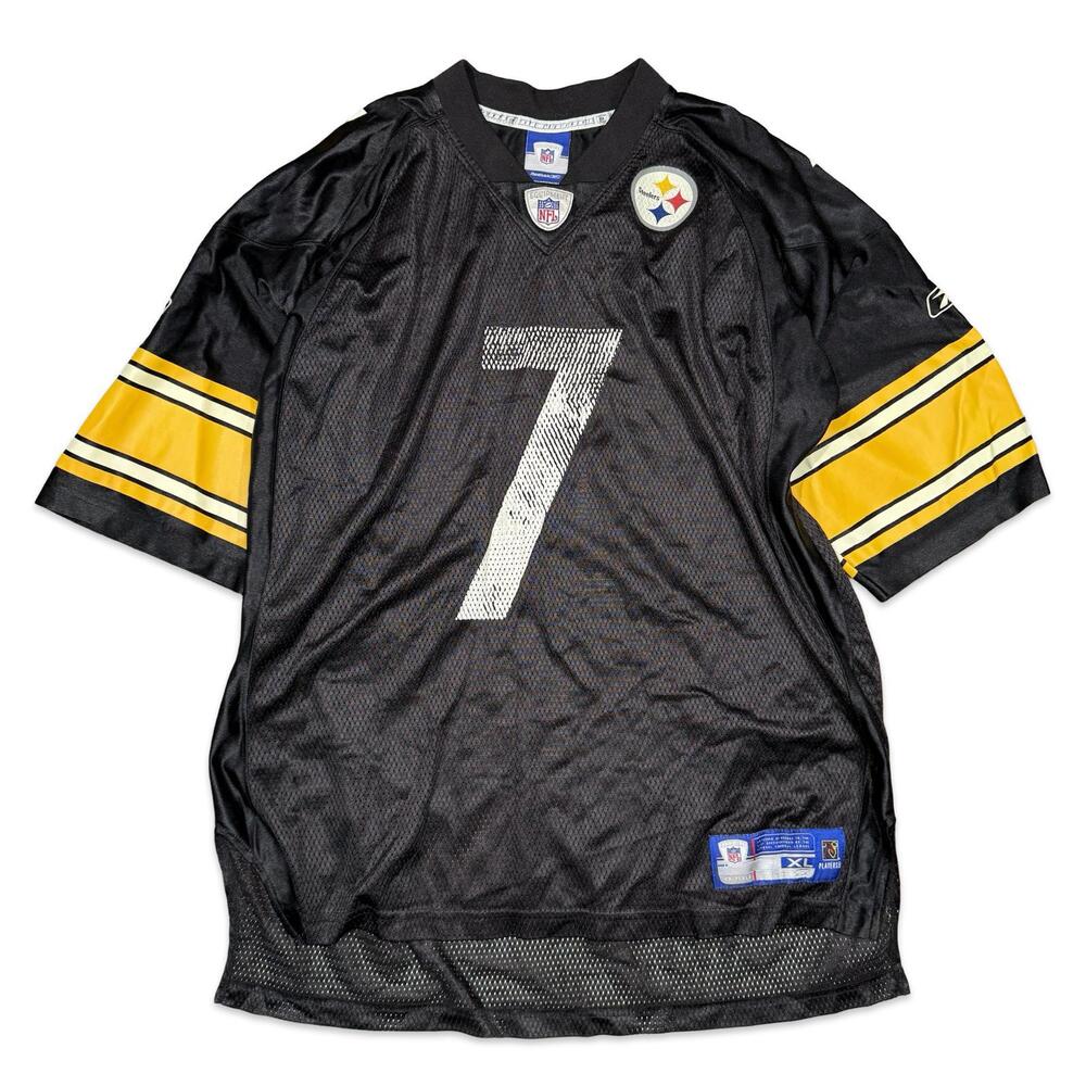 Pittsburgh Steelers Ben Roethlisberger Black Reebok Jersey